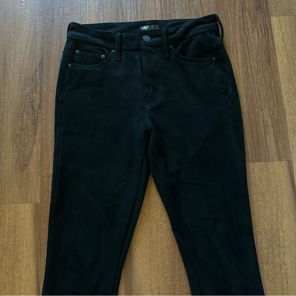 MOTHER Faux Suede High Waisted Looker in Tricks of the Trade - Picture 3 of 10